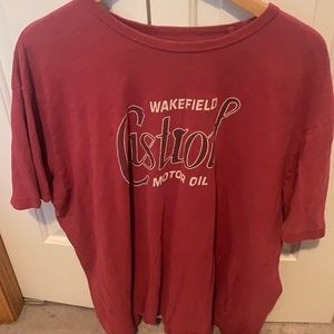Men’ Lucky Brand “Castrol” T-Shirt. XXL